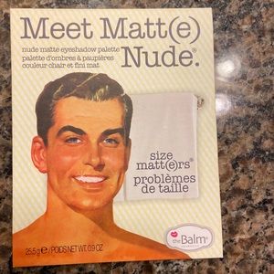 The Balm Meet Matte Nude Eyeshadow Palette